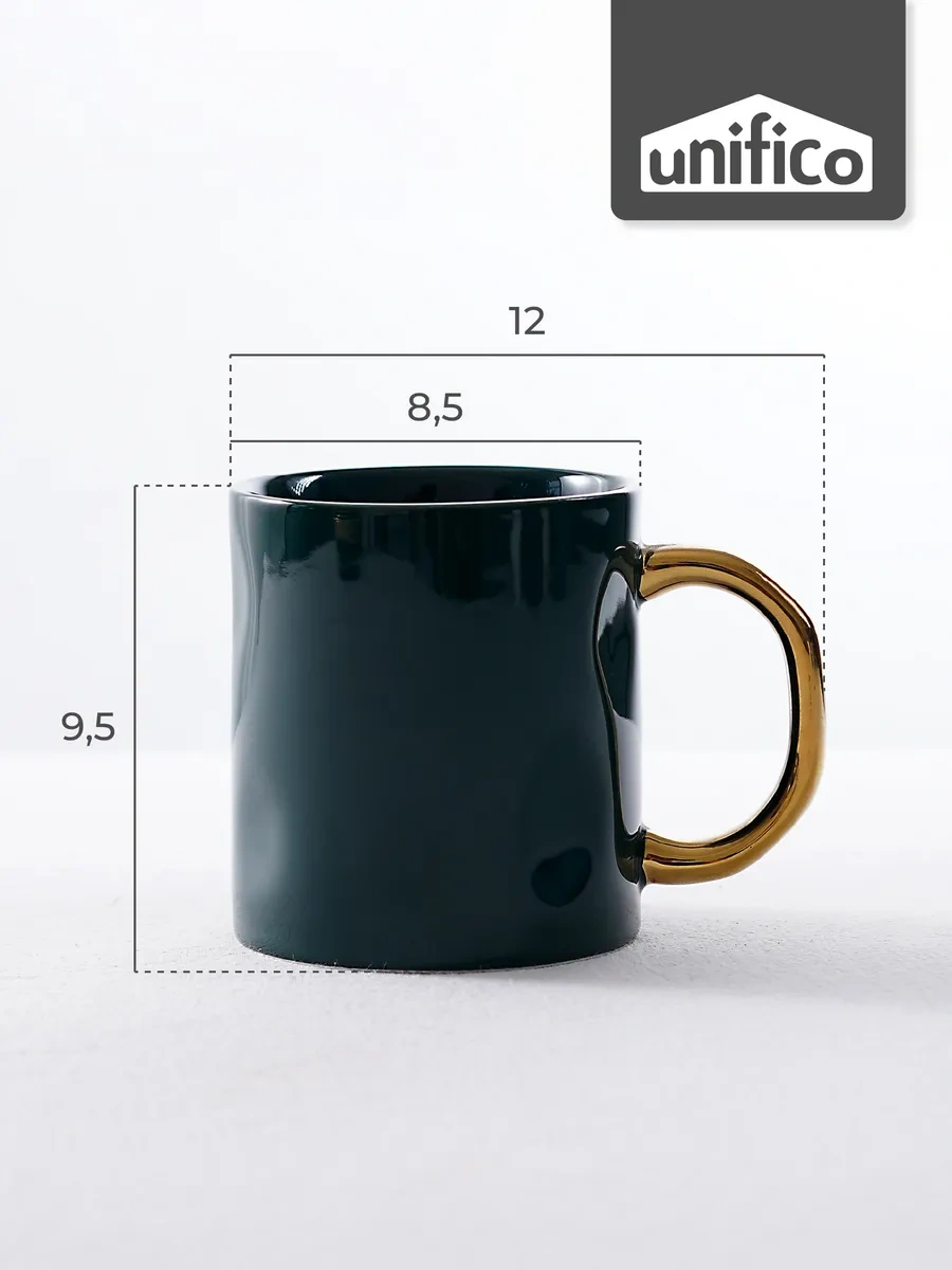 Unifico Elettra Verde 4 Adet 360ml Fincan Seti 296147613 Yeşil