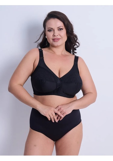 Lavandına Büyük Göğüsler İçin Balensiz Sütyen 323656157 Siyah