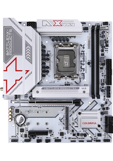 Colorful Battle-ax B860m-gha Wıfı V20 Ddr5 7600mhz Matx Gaming Aaaa18clf0009