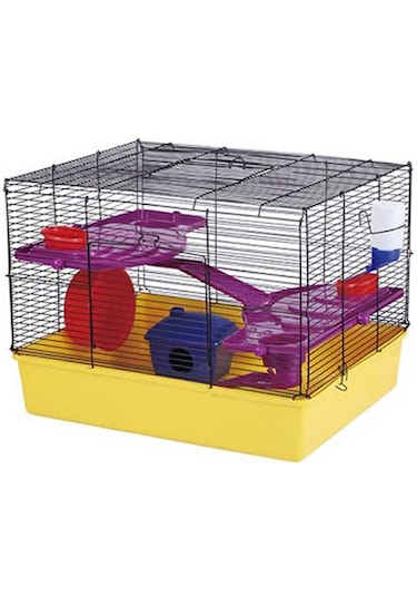 Semeglbl Pawise Hamster Kafesi 41x30x37 Cm
