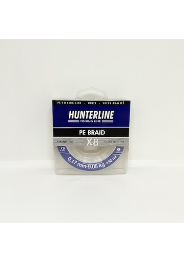 Hunterline Pe Braid X8 0.17 MM İp Misina - 150 M