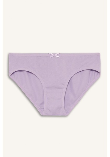 Defacto Kız Çocuk Penye 3lü Slip Külot G3636a825augr101 Gri