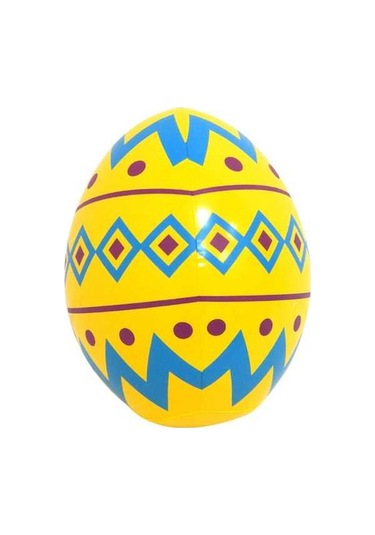 Pazly Yumurtası Suntek Şişme Sarı Paskalya Ev Dekoru Dekorasyon Vs