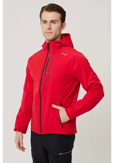 Erkek Softshell Mont Su Gecirmez Campanula Rüzgar Geçirmez Nefes Alabilir Outdoor Günlük Kullanıma Kırmızı Erkek Softshell Mont Su Gecirmez Campanula Rüzgar Geçirmez Nefes Alabilir Outdoor Günlük Kullanıma Kırmızı