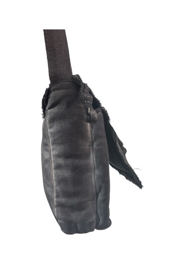 Vintage Küçük Salaş Unisex Günlük Çapraz Postacı Çantası S Boy 26x20cm GRİ