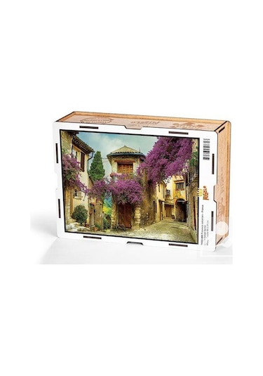 Provence Sokakları - Fransa Ahşap Puzzle 2000 Parça (sk53-mm)