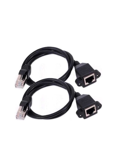 HqSpeed Cat6 Panel Tip Utp Uzatma Kablosu 0.30 MT