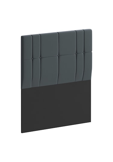 Yatak Başlığı, Lidya Başlık Antrasit 90x100 Cm