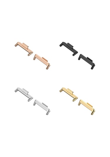 2 Adet Bileklik Kayışı Adaptörü Metal Bileklik Adaptörü Huawei Watch Fit 3 İçin Yeni Kordonlu Saat Konektörü