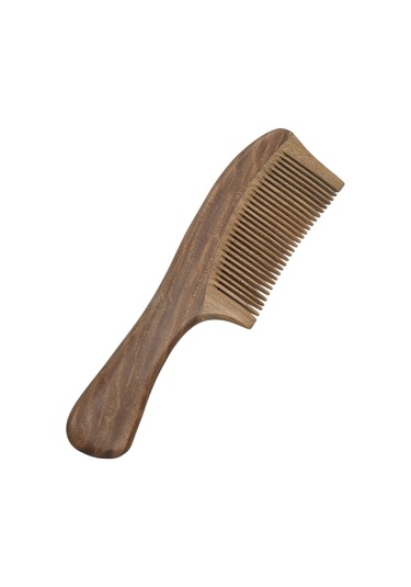Lemestar Sandalwood Doğal Saç Tarakası - El Yapımı 20cm Saç Bakımı Aletleri