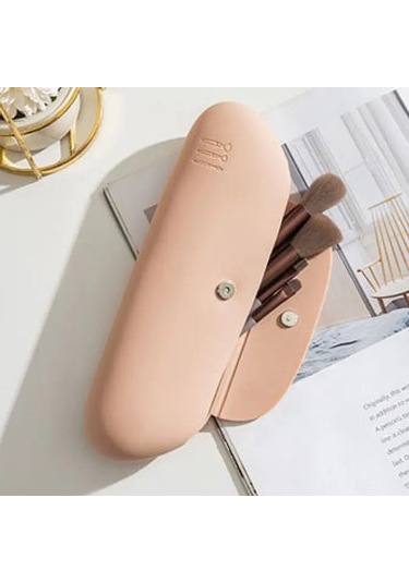 Yulong Moveevo Yumuşak Silikon Makyaj Aleti Saklama Çantası - Antrasit