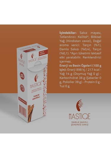 Tarçın Aromalı Sakız 20g X 2 Adet