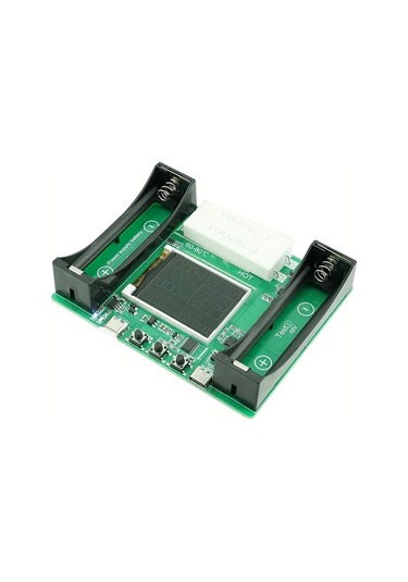 Meridiangoods 18650 Lityum Pil Kapasite Ve İç Direnç Test Cihazı - Usb C Şarj