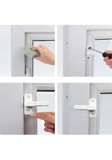 Bebek Güvenlik Çocuk Pimapen Pvc Kapı Pencere Emniyet Koruma Kilidi Mandalı Cam Kilidi
