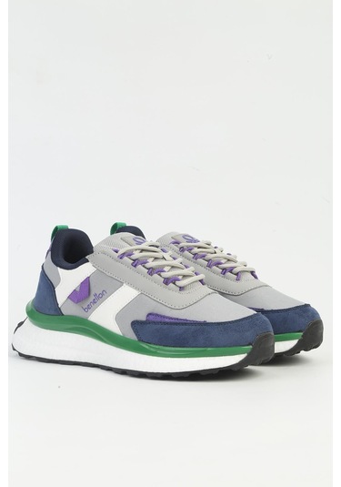 Benetton 11132 Memory Taban Kadın Spor Ayakkabı 267800001805 6 Gri Gri
