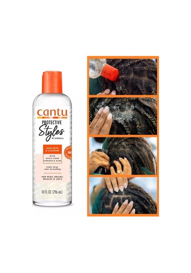 Cantu Angela Koruyucu Stiller Saç Temizleyici Ve Arındırıcı 296 Ml Kıvırcık Saçlar