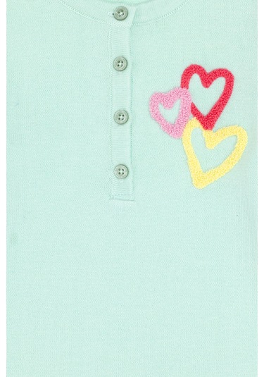 U.s. Polo Assn. Kız Çocuk Su Yeşili Elbise Triko 50297180-vr048 Su Yesılı Su Yeşili