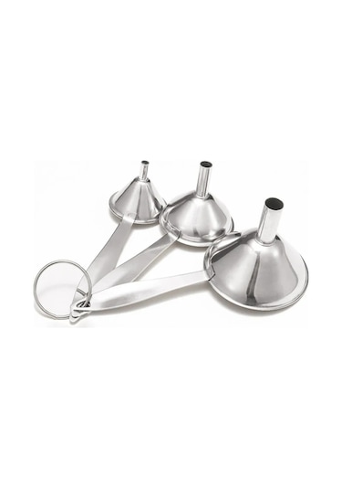 Hombey Ev Mutfak İçin Çelik Üçlü Set: Uzun Kollü Leher, Şarap/sıvı Döker, Leke Olmadan Dökme Aracı Diğer