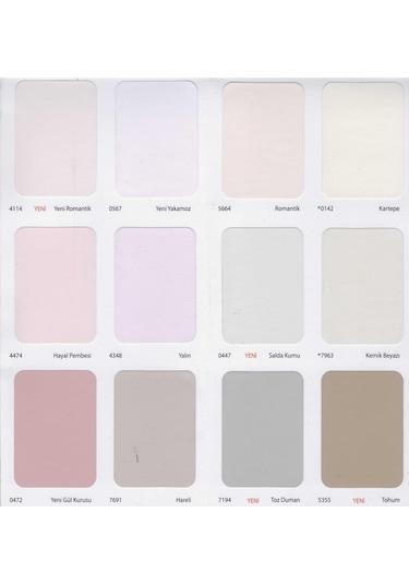 Dyo Beşyıldız Plastik İç Cephe Boyası 10 Kg Buz Gümüşü