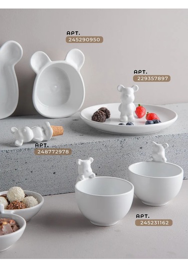 Dolana 2'li Şekerlik Seti Misha Otto 270 Ml 245231162 Beyaz