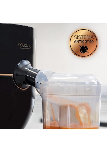 Cecotec Extremetitanium19000 1000 W Katı Meyve Sıkacağı Siyah
