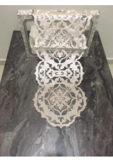 Kadife Lazer Kesim Lüks Runner