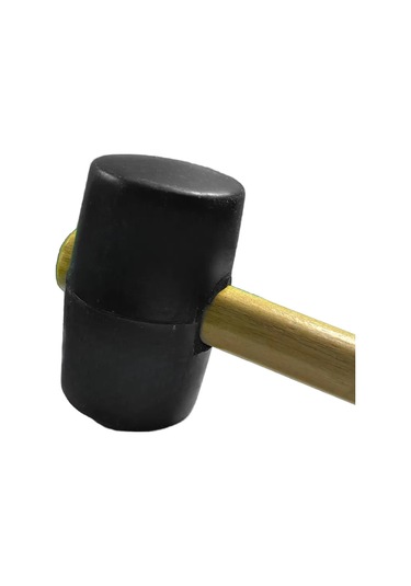 Toolas Lastik Odun Sopa, 340 G, Siyah, Ahşap 319996188