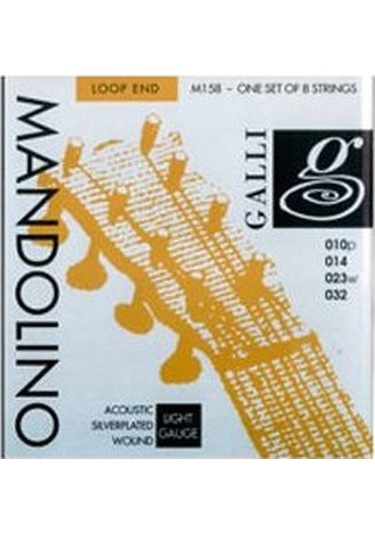 Galli M158 Profesyonel İtaly Mandolin Tel Seti