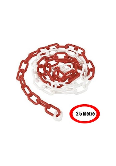 LOREX LR-1031 Plastik Trafik Zinciri-6cm-2.5m