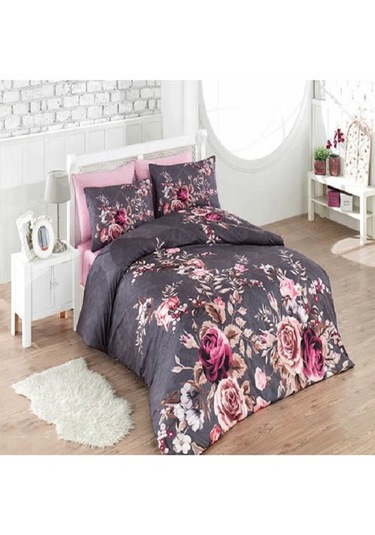 Örtüm Çift Kişilik Uyku Seti Antrasit