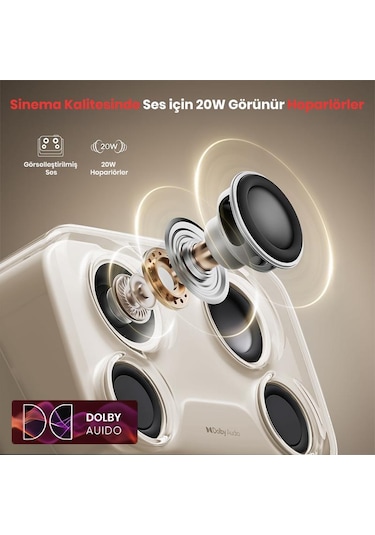 Vankyo Aurzen Boom Mini Android Google TV 4K Destekli Projeksiyon Cihazı