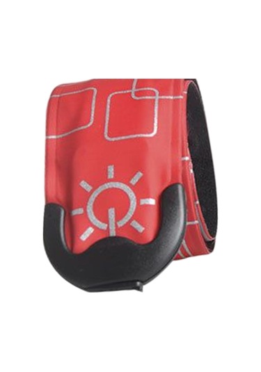 Homyl Açık At Binme Koşu Için Led Ayak Bileği Kırmızı Kırmızı