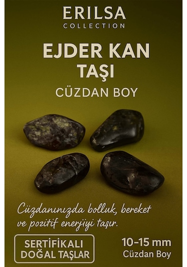 Sertifikalı Ruby Yakutlu Zoisit Taşı Kütle 10-15 Mm Bereket Tut