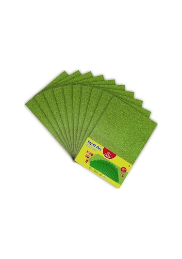 Eva- Bu-bu 50x70 Simli Yeşil 10'lu