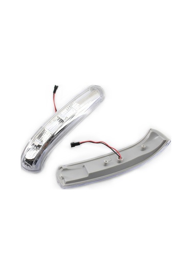 1 Çift Araba Dikiz Aynası Dönüş Sinyali Işık Yan Ayna K14116