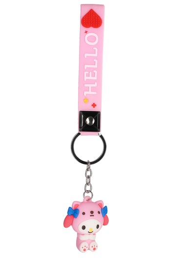 Hello Anahtarlık Şık, Sevimli Ve Her Tarza Uygun Aksesuar Pembe