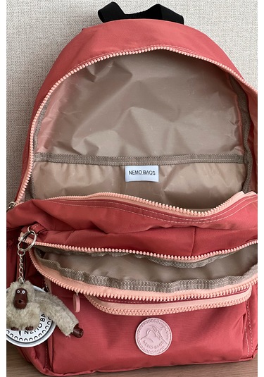 Nemo Group Somon Sırt Çantası Okul Çantası Somon