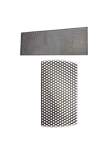 Bal Peteği Abs Plastik Panjur Teli 98x22 Cm Siyah