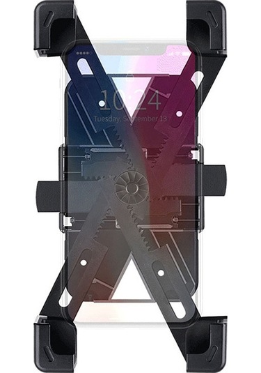 Darbeye Dayanıklı Motosiklet Cep Telefonu Tutucu Dış Mekan Bisiklet Navigasyon Tutucu Gidon 001