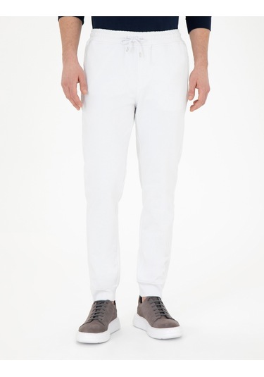 Pierre Cardin Erkek Beyaz Örme Pantolon 50279549-vr013 Beyaz