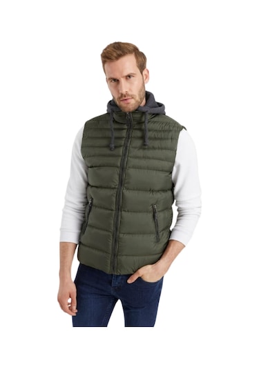 Dynamo Erkek Haki Battal Yelek 4300b 001