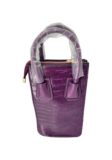 Sentt Deri Damarlı Akardion Çanta