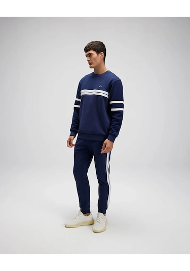 Ellesse Lacivert Erkek Sweatshirt Em618 Lacivert