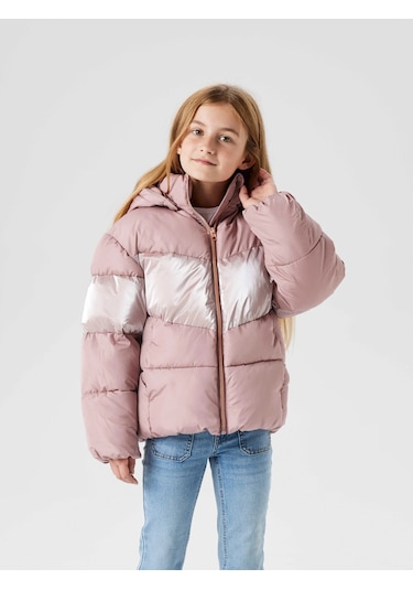 Name It Nkfmille Kız Çocuk Şişme Mont 13243679 Pudra