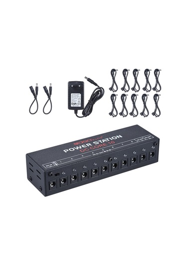 Moskyaudio Dc Core 10 Gitar Efektleri Bağımsız Güç Kaynağı 100-240v