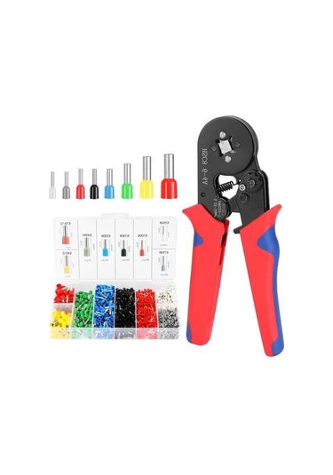 Didadodo Yüksek Kaliteli Ferrule Pense Seti - 1200 Parça Dokümantasyon Dahil Ve Taşıma Çantası