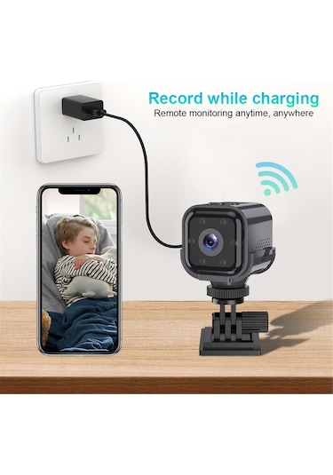 Hombey As03 Akıllı Wifi Kamera: Düşük Enerji Tüketimi, Hd Gece Görüşü, İki Yönlü Konuşma, Ev Güvenliği Ve Spor İçin Hareket Algılama Çok Renkli