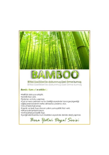 Uzunbebe 100X200 Bamboo Pamuk Yatak Ortopedik Pamuk Tek Kişilik Yatak