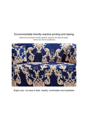 Sones Çift Kişilik Tam Kapsama Elastik Kaymaz Kanepe Kılıfı Classic Elements