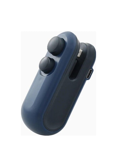 Mavi Mini Isı Torbası Kapatma Makinesi Paket Kapatma Çantaları Plastik Gıda Kapatıcı Klip Çanta El Kapatıcı Gıda Ambalajı Isıyla Kapatıcı